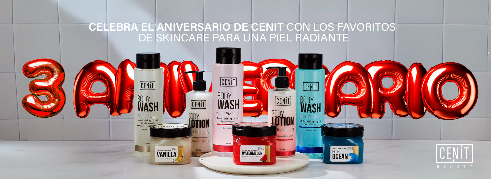 Celebra el Aniversario de Cenit con los Favoritos de Skincare para una Piel Radiante