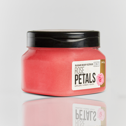 SUGAR BODY SCRUB ROSE PETALS