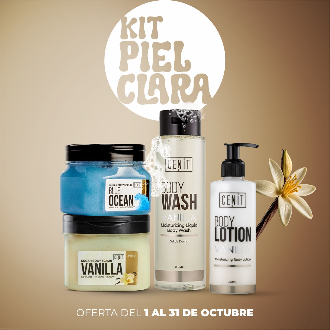 KIT PIEL CLARA (VAINILLA Y BLUE OCEAN)